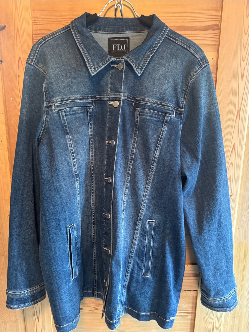Women's Dark Blue Denim Jacket